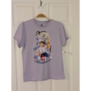 Disney Encanto Mirabel I Move‎ Mountains Graphic Tee Puff Sleeve Youth XL NWT
